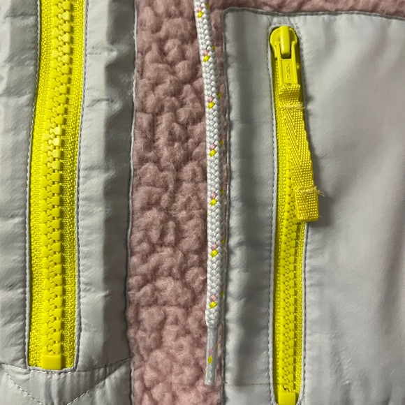 J. CREW Women’s Pink Quarter-zip Fleece Hoodie SIZE S - Picture 4 of 4